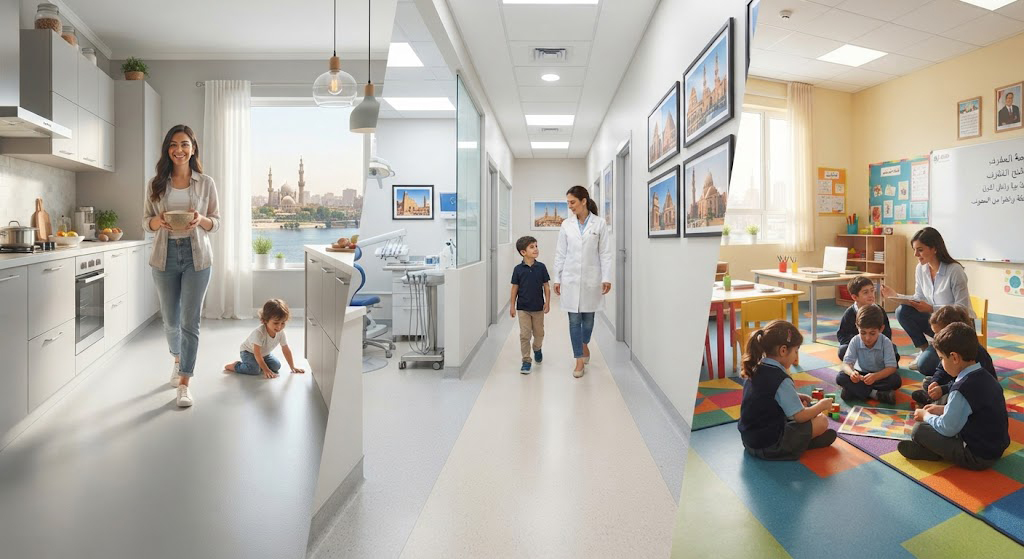 Antibacterial Flooring in Cairo