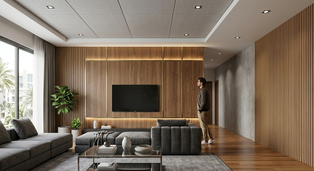  PVC Cladding: Modern Interior Solutions with Style Decoration 