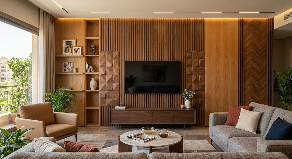 Modern Wood Cladding Décor
